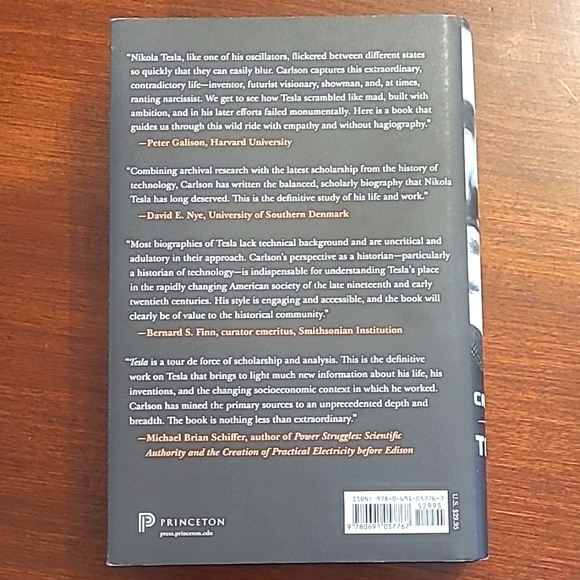 Tesla Inventor of the Electrical Age by W. Bernard Carlson - NEW - Picture 2 of 5